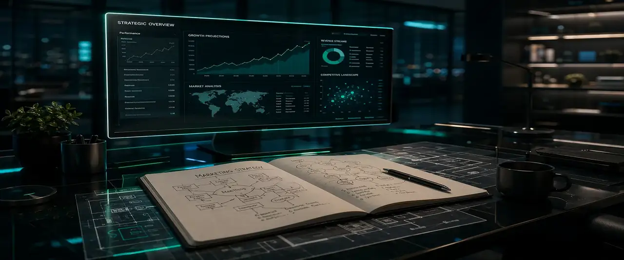 Strategic marketing planning workspace